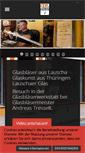 Mobile Screenshot of glasatelier-tresselt.de